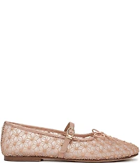 Circus NY by Sam Edelman Sofie Mesh Bow Detail Mary Jane Flats