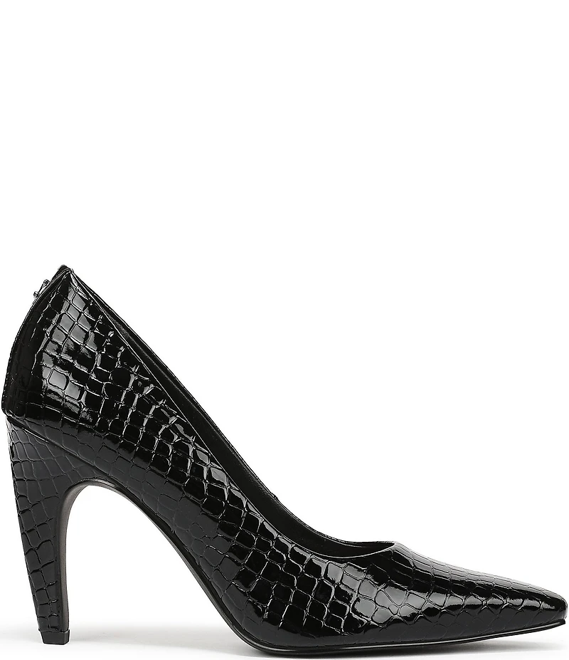Circus NY by Sam Edelman Solenne Crocodile Embossed Patent Dress Pumps