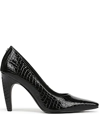 Circus NY by Sam Edelman Solenne Crocodile Embossed Patent Dress Pumps