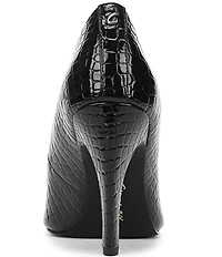 Circus NY by Sam Edelman Solenne Crocodile Embossed Patent Dress Pumps