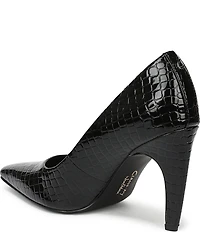 Circus NY by Sam Edelman Solenne Crocodile Embossed Patent Dress Pumps