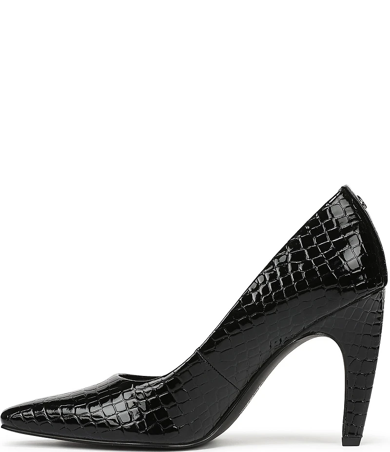 Circus NY by Sam Edelman Solenne Crocodile Embossed Patent Dress Pumps