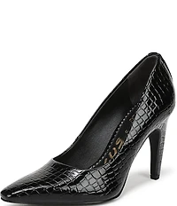 Circus NY by Sam Edelman Solenne Crocodile Embossed Patent Dress Pumps