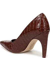 Circus NY by Sam Edelman Solenne Crocodile Embossed Patent Dress Pumps