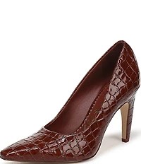 Circus NY by Sam Edelman Solenne Crocodile Embossed Patent Dress Pumps