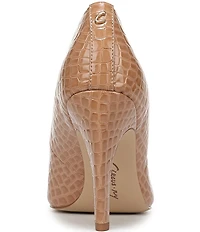 Circus NY by Sam Edelman Solenne Crocodile Embossed Patent Dress Pumps