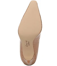 Circus NY by Sam Edelman Solenne Crocodile Embossed Patent Dress Pumps