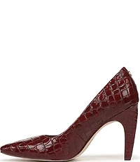 Circus NY by Sam Edelman Solenne Crocodile Embossed Patent Dress Pumps