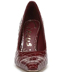 Circus NY by Sam Edelman Solenne Crocodile Embossed Patent Dress Pumps