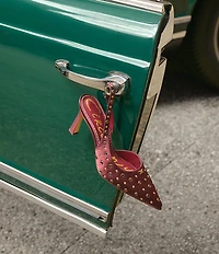 Circus NY by Sam Edelman Tallie Satin Jewel Studded Slingback Dress Pumps