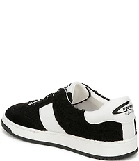 Circus NY by Sam Edelman Vance Faux Shearling Suede Lace Up Sneakers