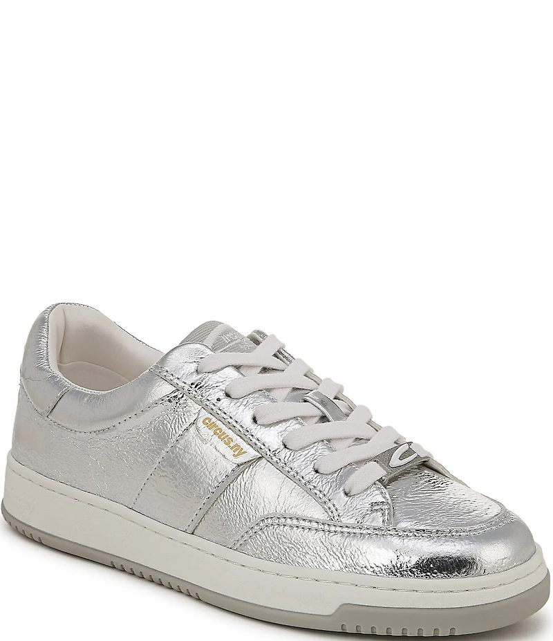 Circus NY by Sam Edelman Vance Metallic Lace Up Sneakers