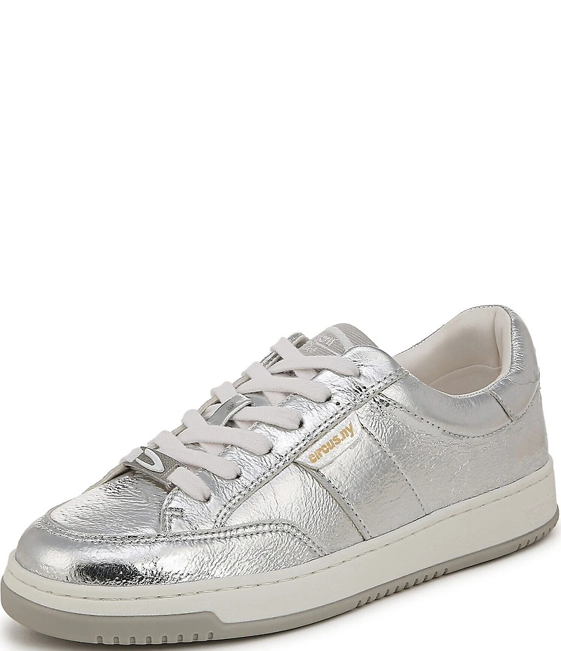 Circus NY by Sam Edelman Vance Metallic Lace Up Sneakers