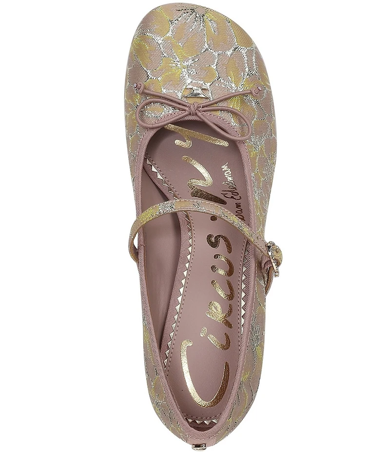 Circus NY by Sam Edelman Vivian Floral Jacquard Bow Mary Jane Ballet Dress Pumps
