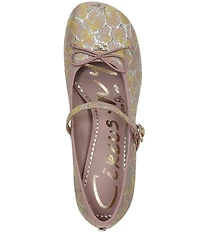 Circus NY by Sam Edelman Vivian Floral Jacquard Bow Mary Jane Ballet Dress Pumps