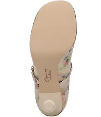 Circus NY by Sam Edelman Vivian Floral Sequin Mary Jane Bow Ballet Dress Pumps