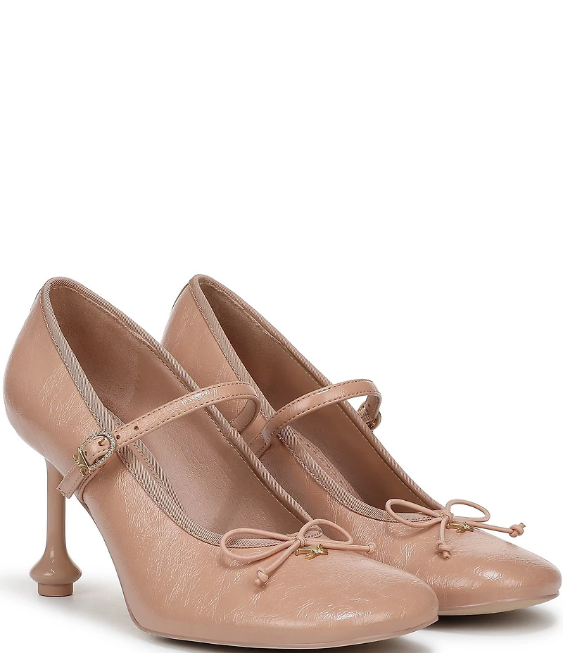 Circus NY by Sam Edelman Vivian Glossy Bow Mary Jane Ballet Dress Pumps