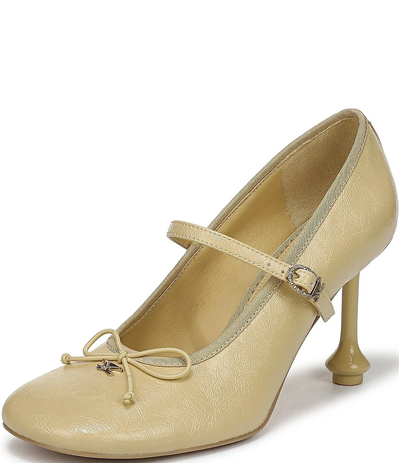 Circus NY by Sam Edelman Vivian Glossy Bow Mary Jane Ballet Dress Pumps