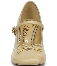 Circus NY by Sam Edelman Vivian Glossy Bow Mary Jane Ballet Dress Pumps