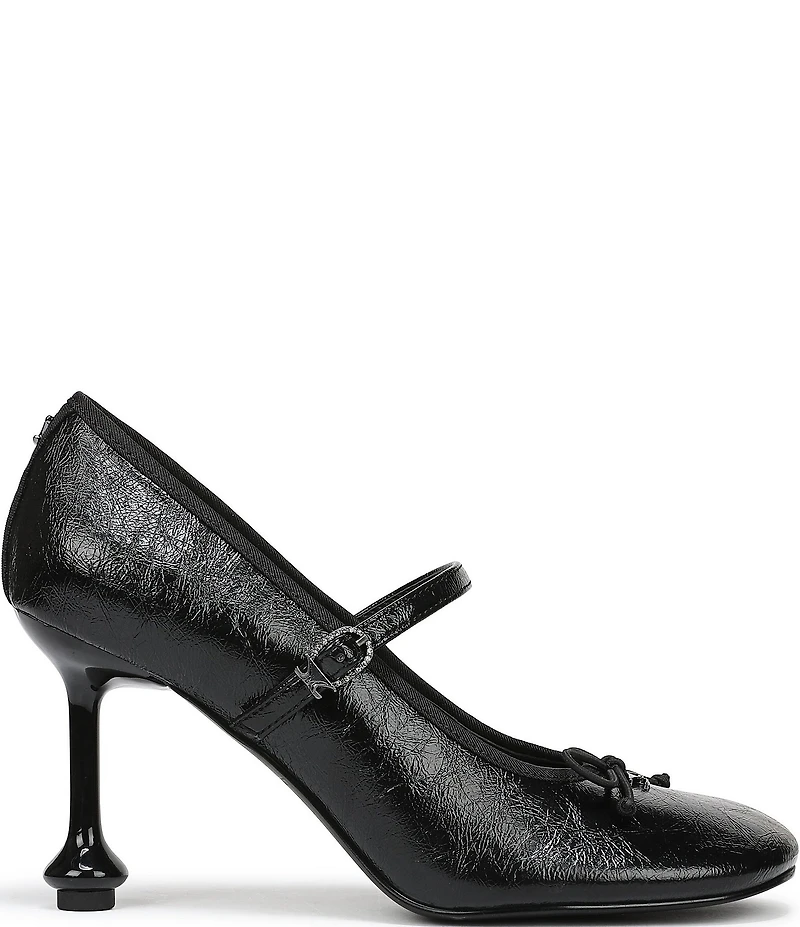 Circus NY by Sam Edelman Vivian Glossy Bow Mary Jane Ballet Dress Pumps