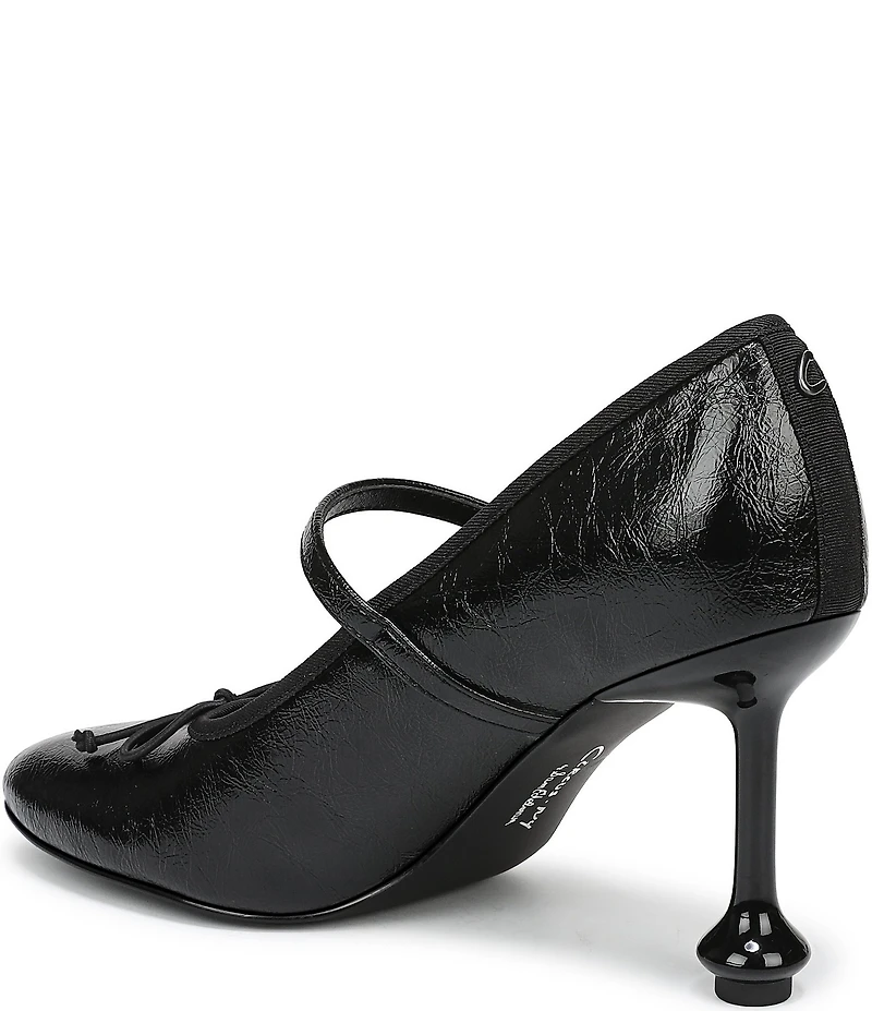 Circus NY by Sam Edelman Vivian Glossy Bow Mary Jane Ballet Dress Pumps