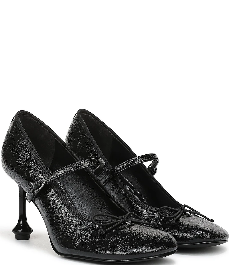 Circus NY by Sam Edelman Vivian Glossy Bow Mary Jane Ballet Dress Pumps