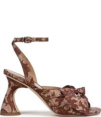 Circus NY by Sam Edelman Wilma Floral Bow Ankle Strap Dress Sandals
