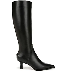 Circus NY by Sam Edelman Yulia Pieced Leather Pointed Toe Kitten Heel Dress Tall Boots