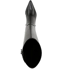 Circus NY by Sam Edelman Yulia Pieced Leather Pointed Toe Kitten Heel Dress Tall Boots