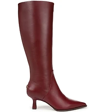 Circus NY by Sam Edelman Yulia Pieced Leather Pointed Toe Kitten Heel Dress Tall Boots