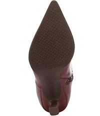 Circus NY by Sam Edelman Yulia Pieced Leather Pointed Toe Kitten Heel Dress Tall Boots