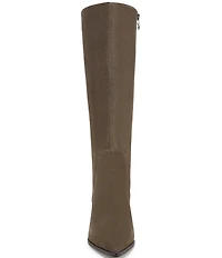 Circus NY by Sam Edelman Yulia Suede Pointed Toe Kitten Heel Tall Dress Boots