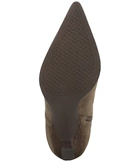 Circus NY by Sam Edelman Yulia Suede Pointed Toe Kitten Heel Tall Dress Boots