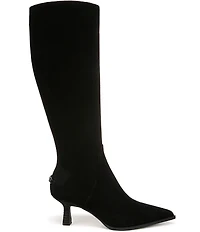 Circus NY by Sam Edelman Yulia Suede Pointed Toe Kitten Heel Tall Dress Boots