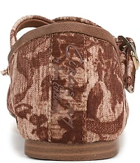 Circus NY by Sam Edelman Zuri Fabric Floral Print Bow Mary Jane Ballerina Flats