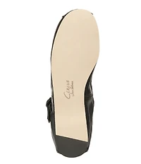 Circus NY by Sam Edelman Zuri Leather Bow Mary Jane Ballerina Flats