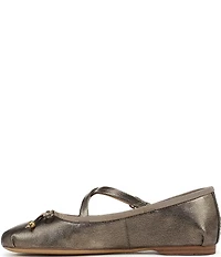 Circus NY by Sam Edelman Zuri Metallic Bow Ballerina Flats