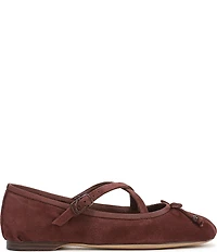 Circus NY by Sam Edelman Zuri Suede Bow Ballerina Flats
