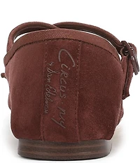 Circus NY by Sam Edelman Zuri Suede Bow Ballerina Flats