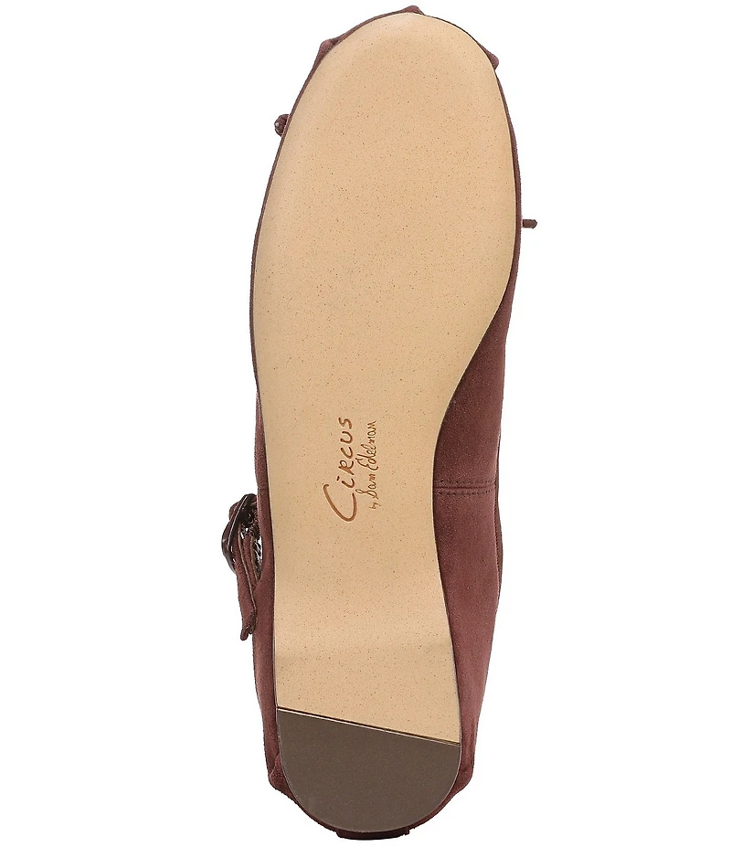 Circus NY by Sam Edelman Zuri Suede Bow Ballerina Flats