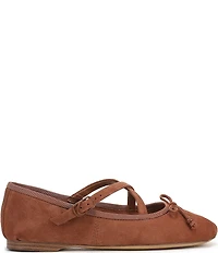 Circus NY by Sam Edelman Zuri Suede Bow Ballerina Flats