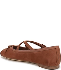 Circus NY by Sam Edelman Zuri Suede Bow Ballerina Flats