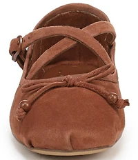 Circus NY by Sam Edelman Zuri Suede Bow Ballerina Flats