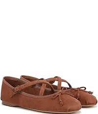 Circus NY by Sam Edelman Zuri Suede Bow Ballerina Flats
