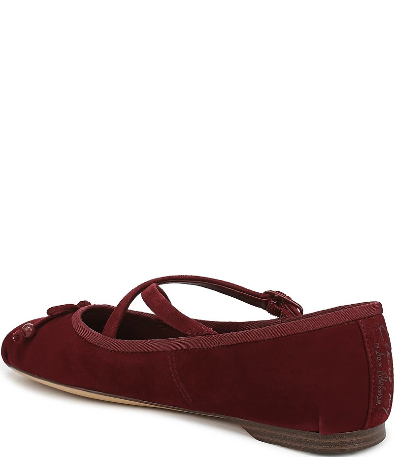 Circus NY by Sam Edelman Zuri Suede Bow Ballerina Flats