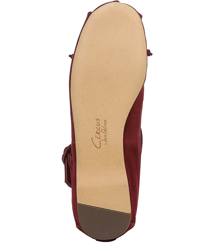 Circus NY by Sam Edelman Zuri Suede Bow Ballerina Flats