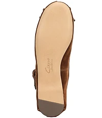 Circus NY by Sam Edelman Zuri Washed Velvet Bow Ballerina Flats