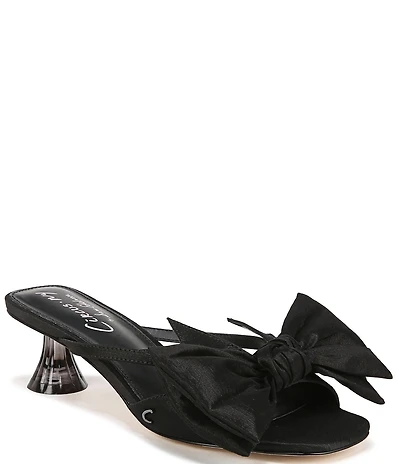 Circus NY by Sam Edelman Natalina Bow Kitten Heel Slide Sandals