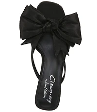 Circus NY by Sam Edelman Natalina Bow Kitten Heel Slide Sandals