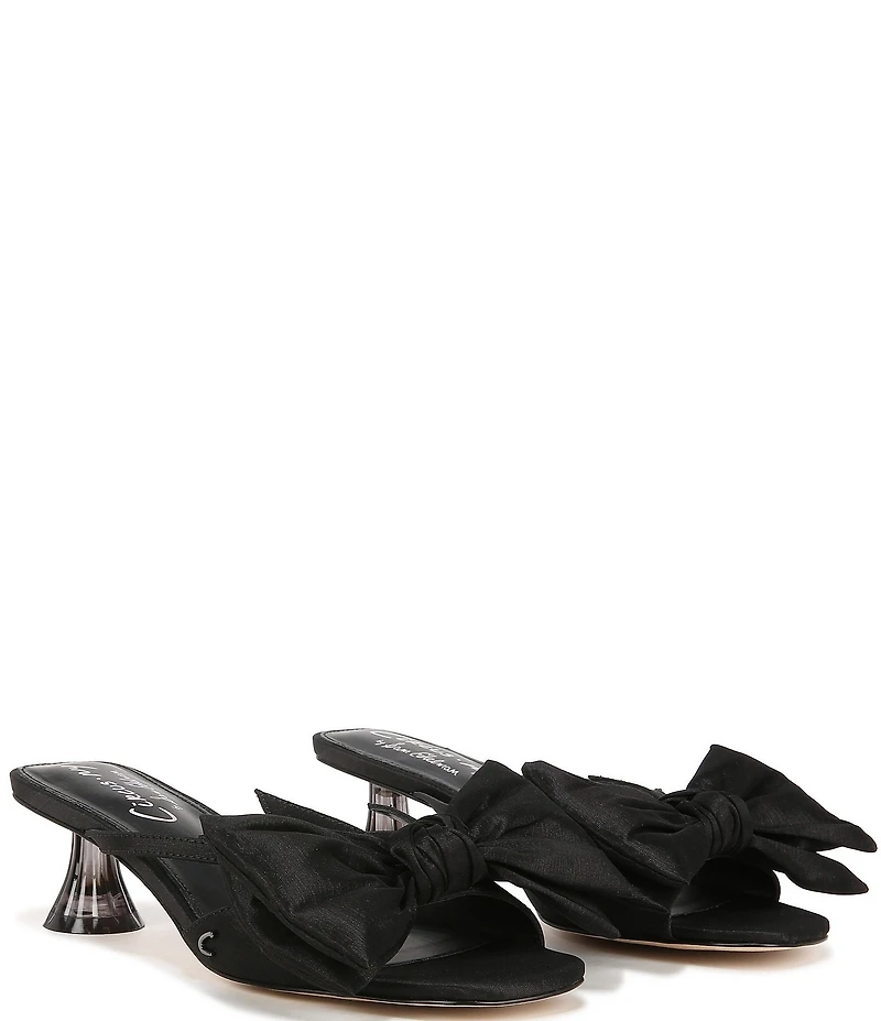 Circus NY by Sam Edelman Natalina Bow Kitten Heel Slide Sandals